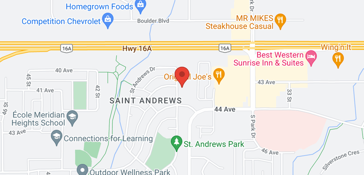 map of 111 ST. ANDREWS DR